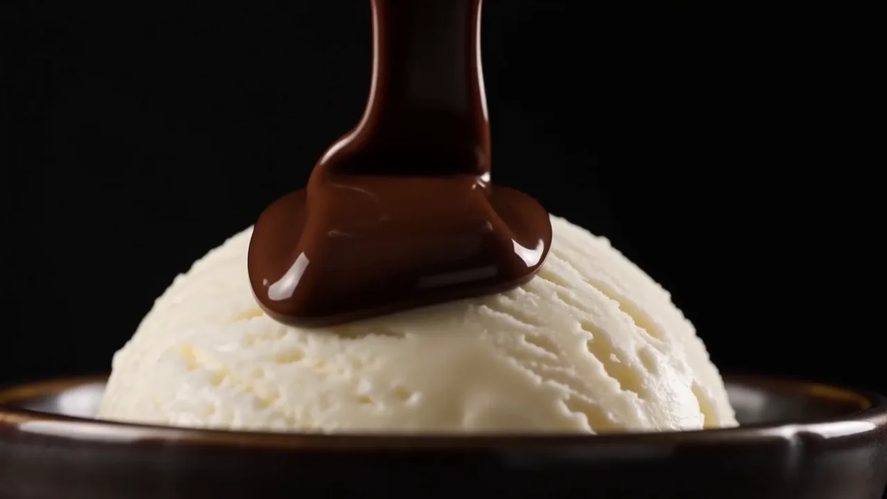 Still from an AI-generated video: Extreme macro, slow motion